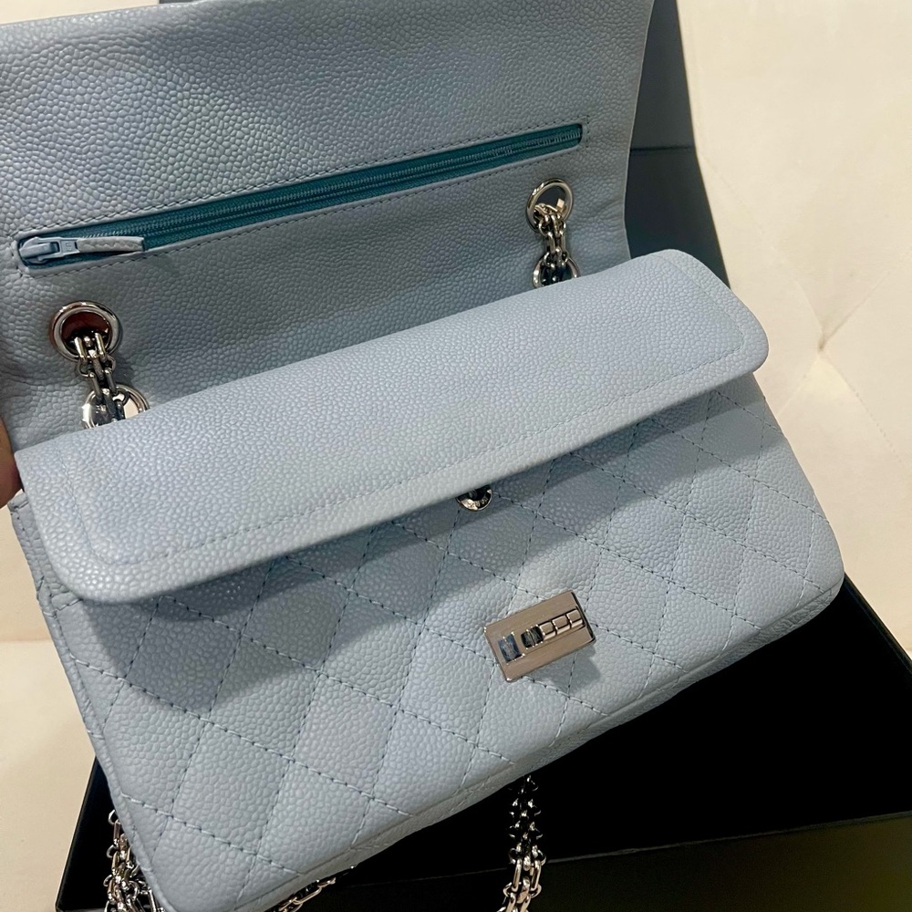 Chanel Classic Caviar Reissue Doubel Flap Bag - Picture 8 of 10